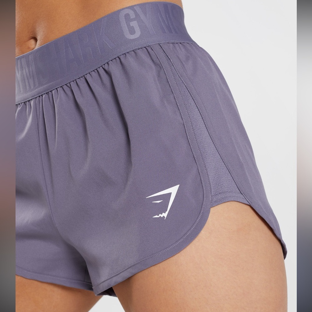 Gymshark Women's Lavender Athletic Shorts xl - Picture 1 of 5